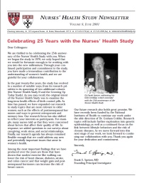 2001 NHS newsletter